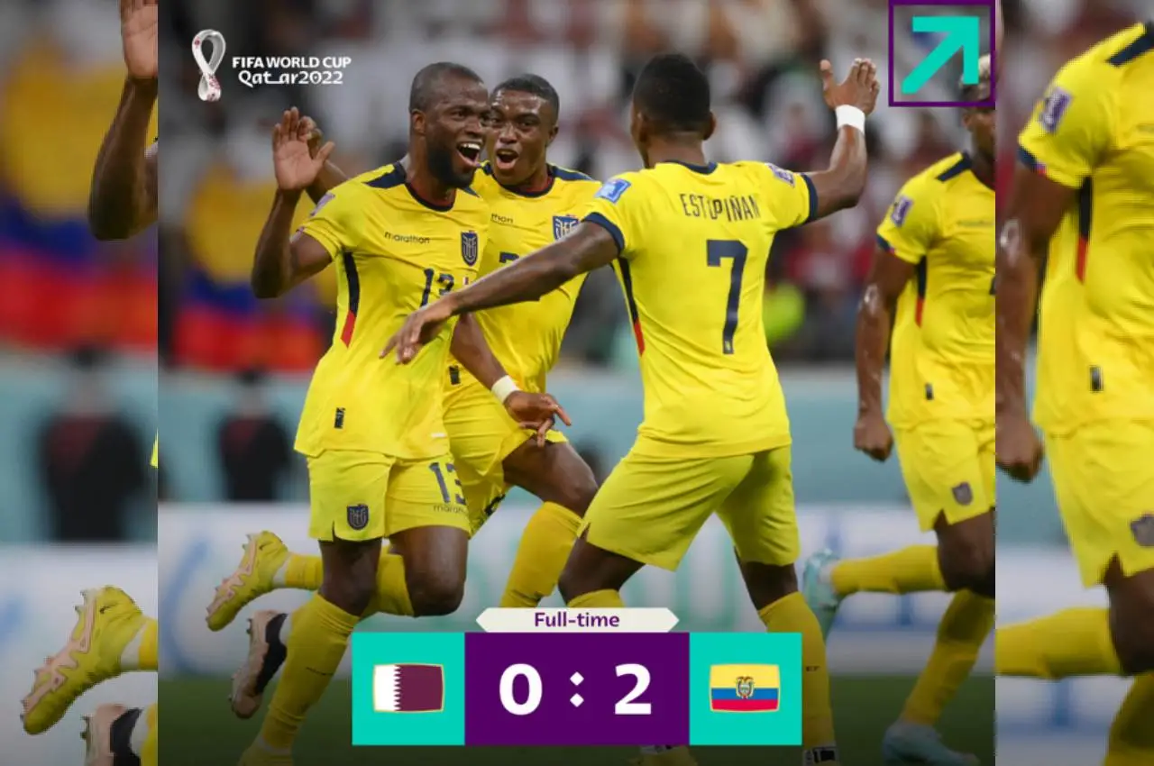 ECUADOR vs QATAR 2-0 WIN